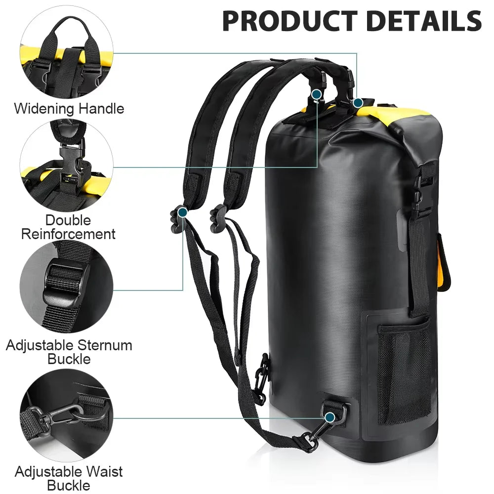 Dry Bag Backpack 25L Waterproof