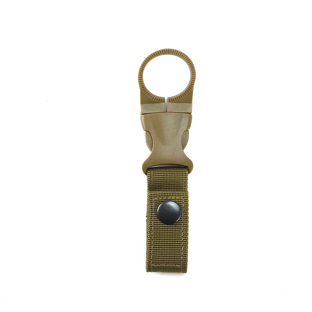 Rugged Water Bottle Holder Overneck Ring Clip Handsfree