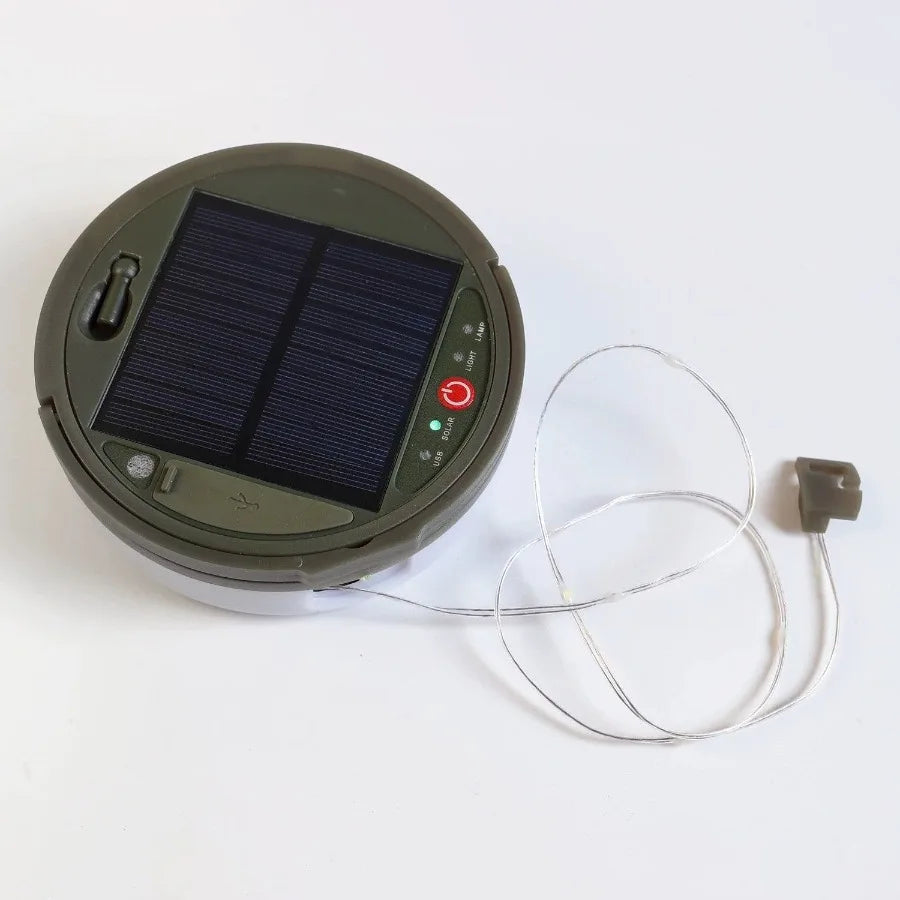 Tails N Trails Solar Retractable LED String Lights 33.4 Ft