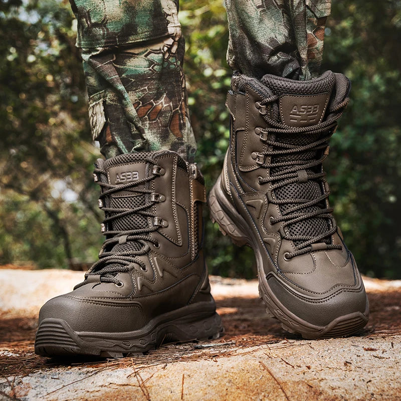 Hiking Boots With Faux Fur Lining