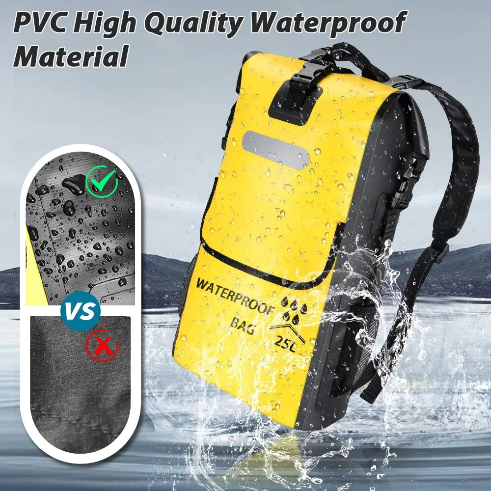 Dry Bag Backpack 25L Waterproof