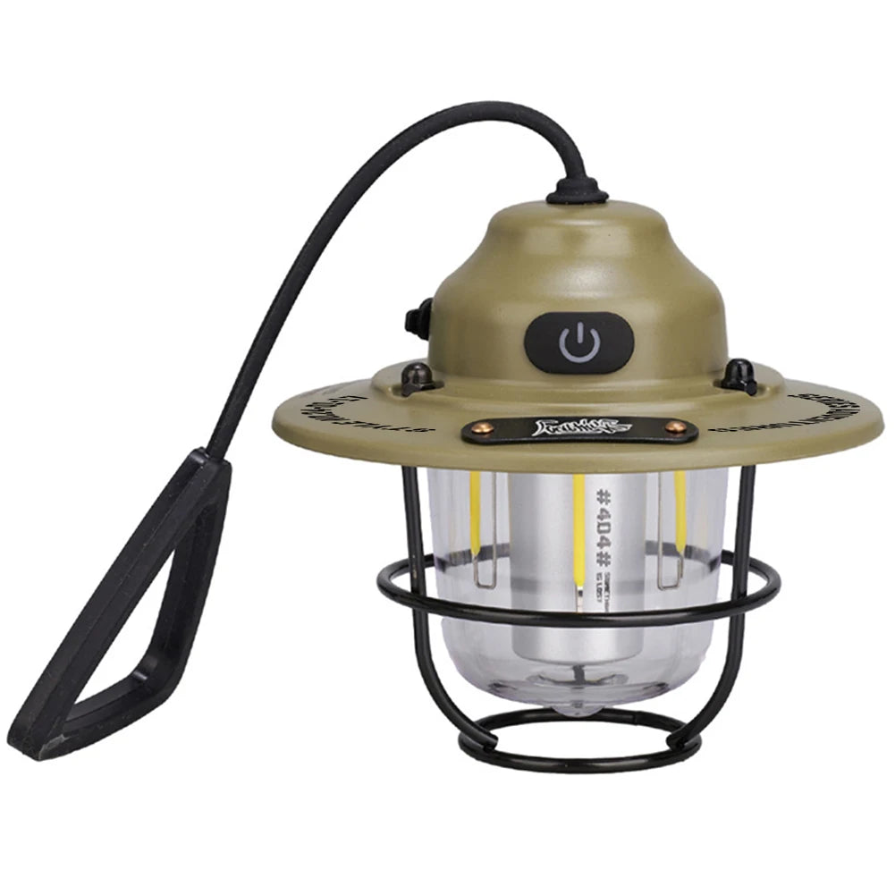 LED Camping Lantern Dimmable IPX4 Waterproof