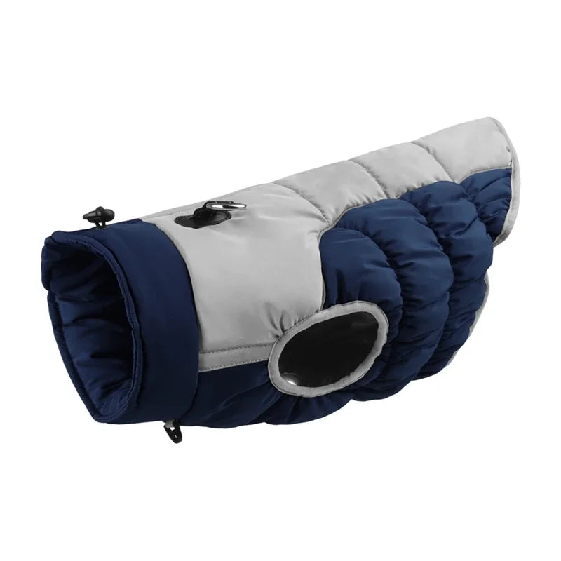 Winter Dog Coat With Reflective Strip For Large Dogs