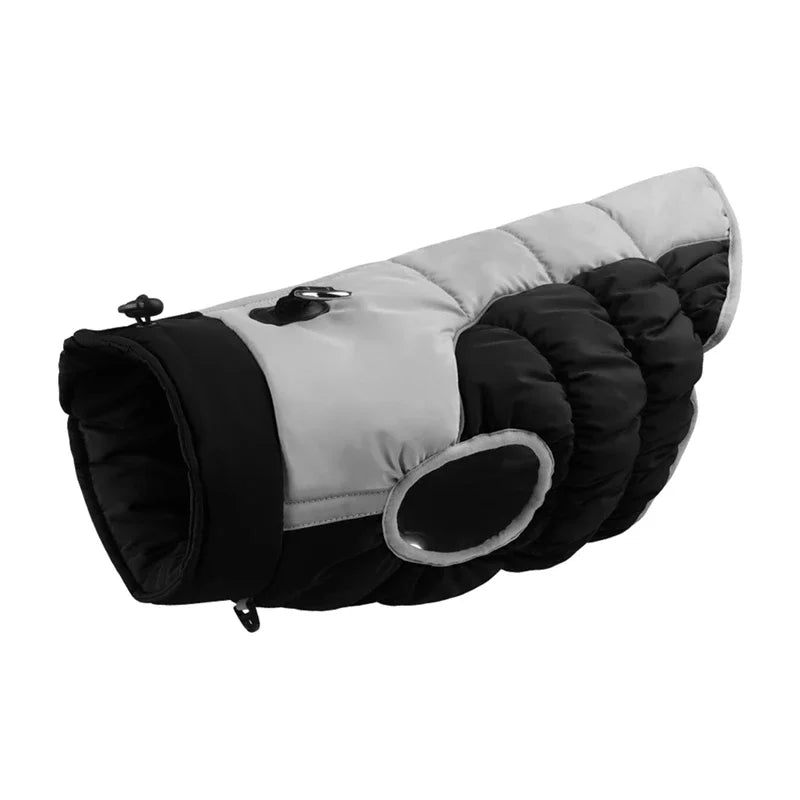 Winter Dog Coat With Reflective Strip For Large Dogs