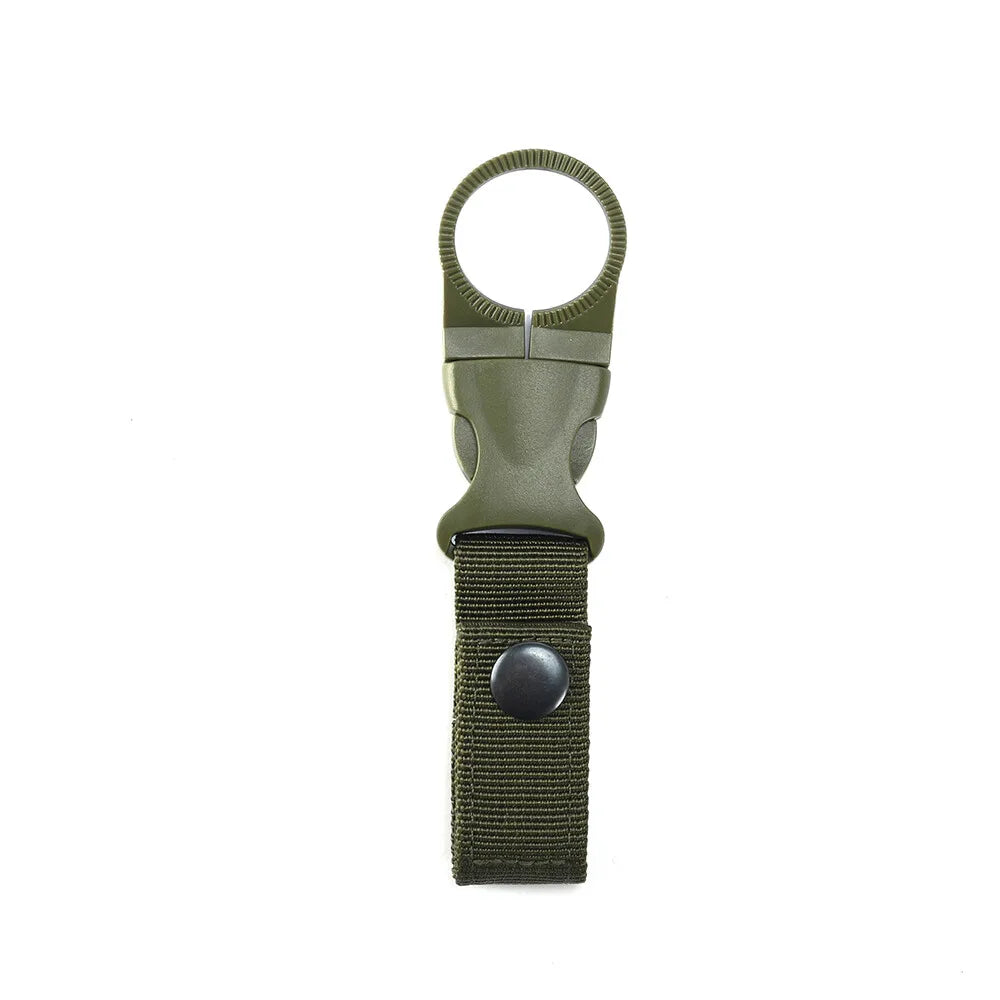 Rugged Water Bottle Holder Overneck Ring Clip Handsfree
