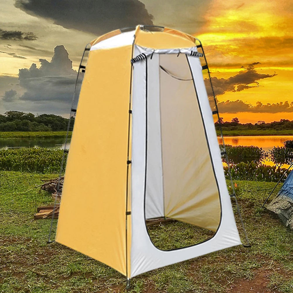 Privacy Shower Tent Reflective Mylar Shelter
