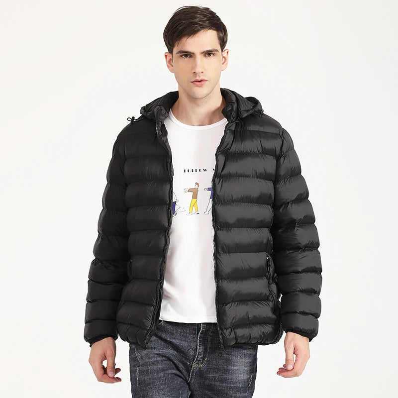 Down Puffer Jacket Water And Wind Resistant