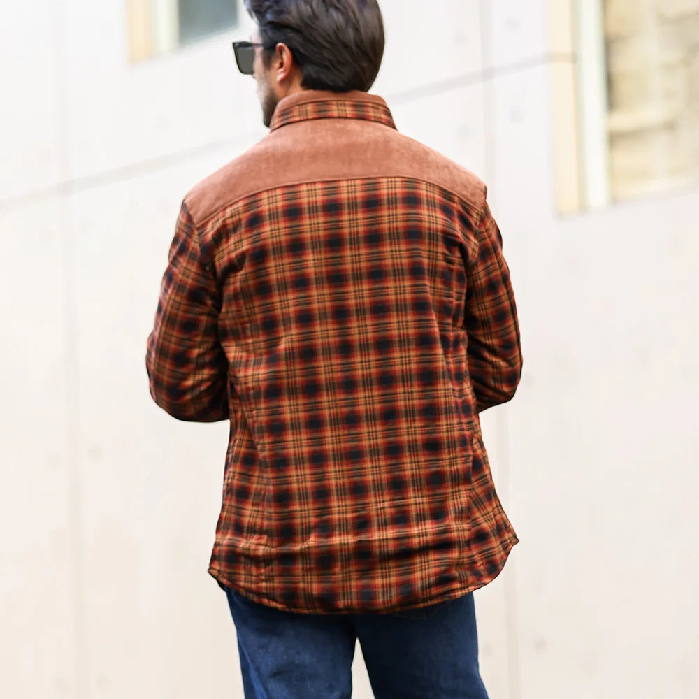 Windproof Winter Jacket With Sherpa Lining