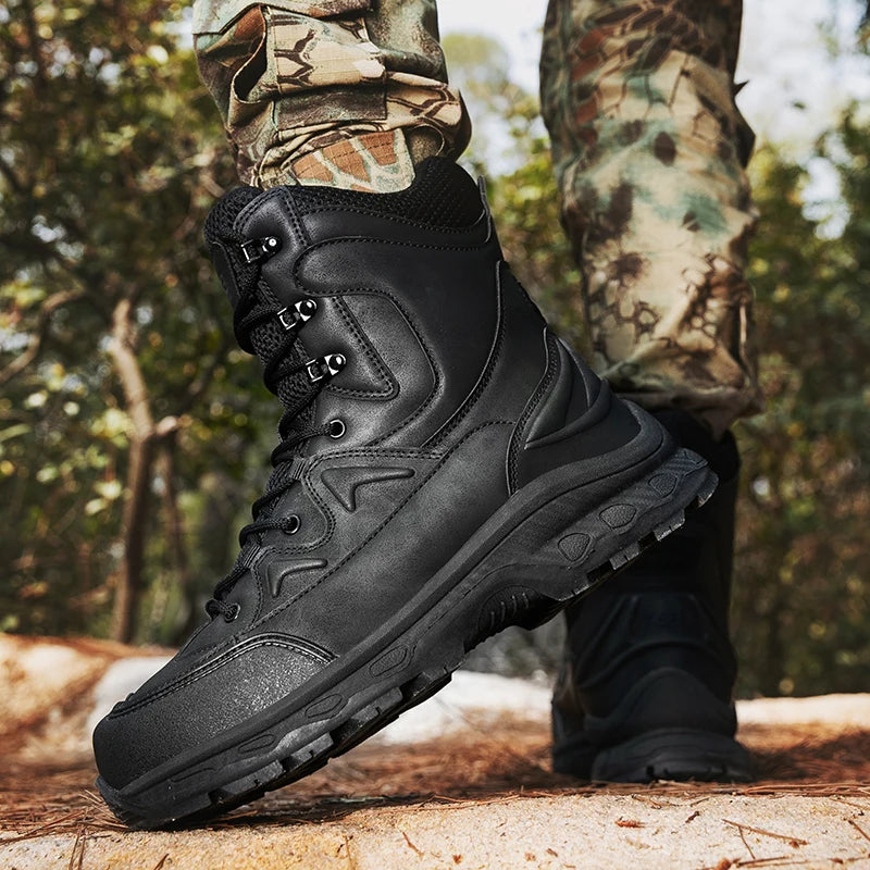 Hiking Boots With Faux Fur Lining