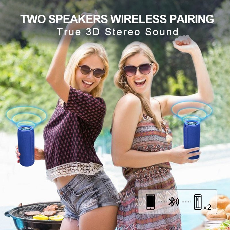 Waterproof Bluetooth Subwoofer 360 Superior Sound