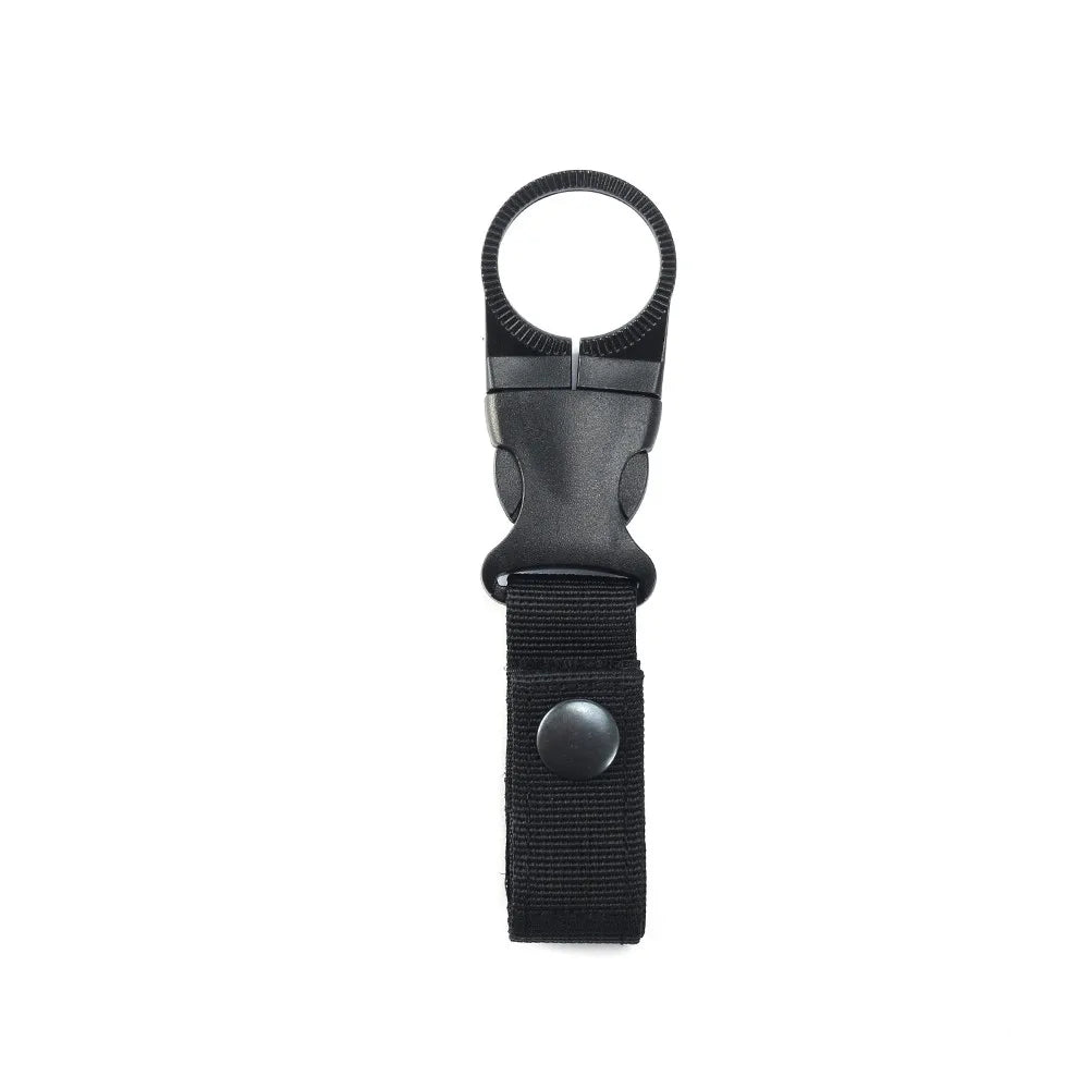 Rugged Water Bottle Holder Overneck Ring Clip Handsfree