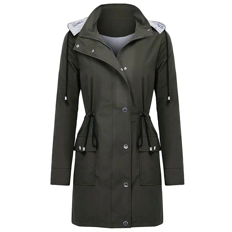 Womens Hiking Windbreaker With Hood