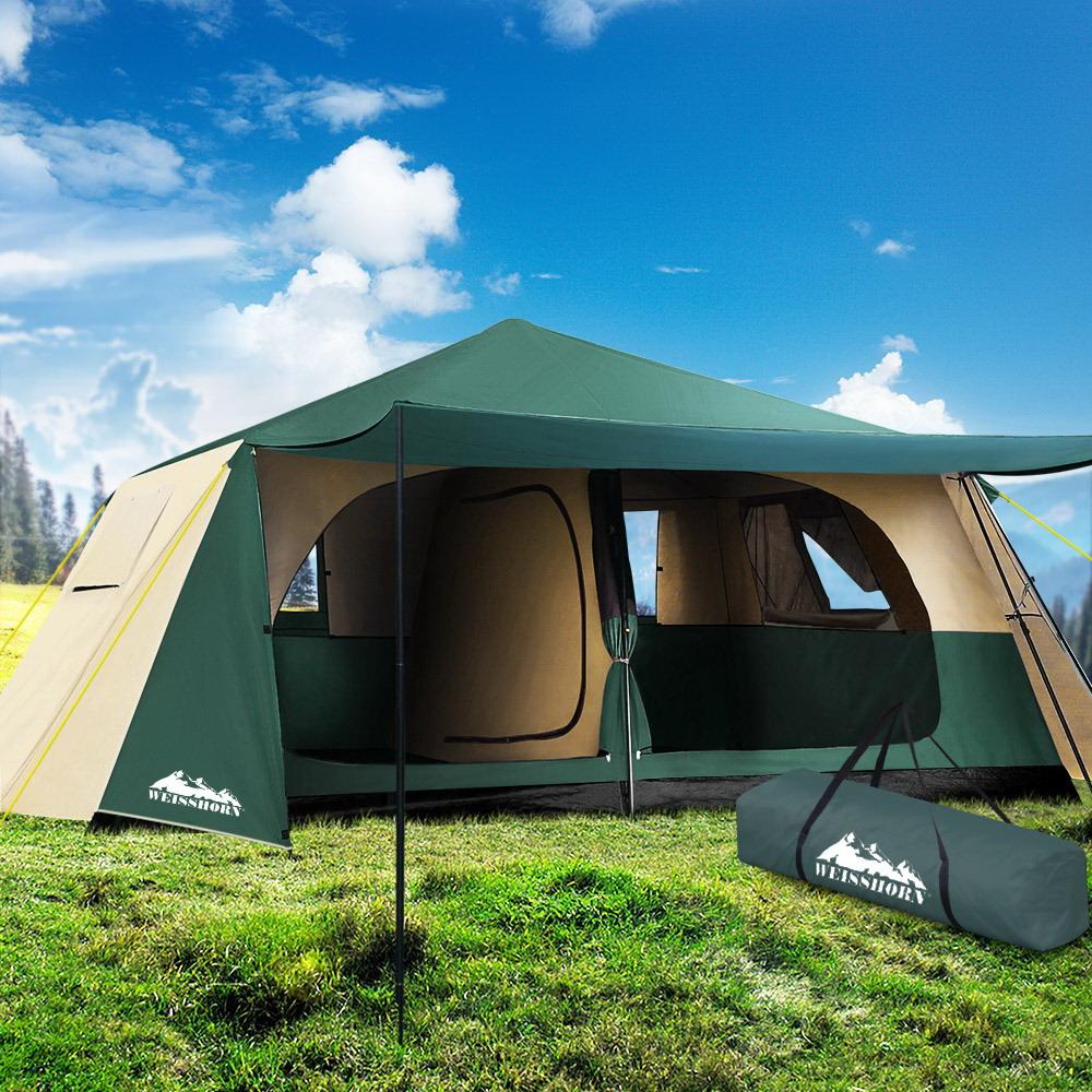 8-Person Instant Up Camping Tent – Pop-Up, Family Size, Easy Setup, Weatherproof