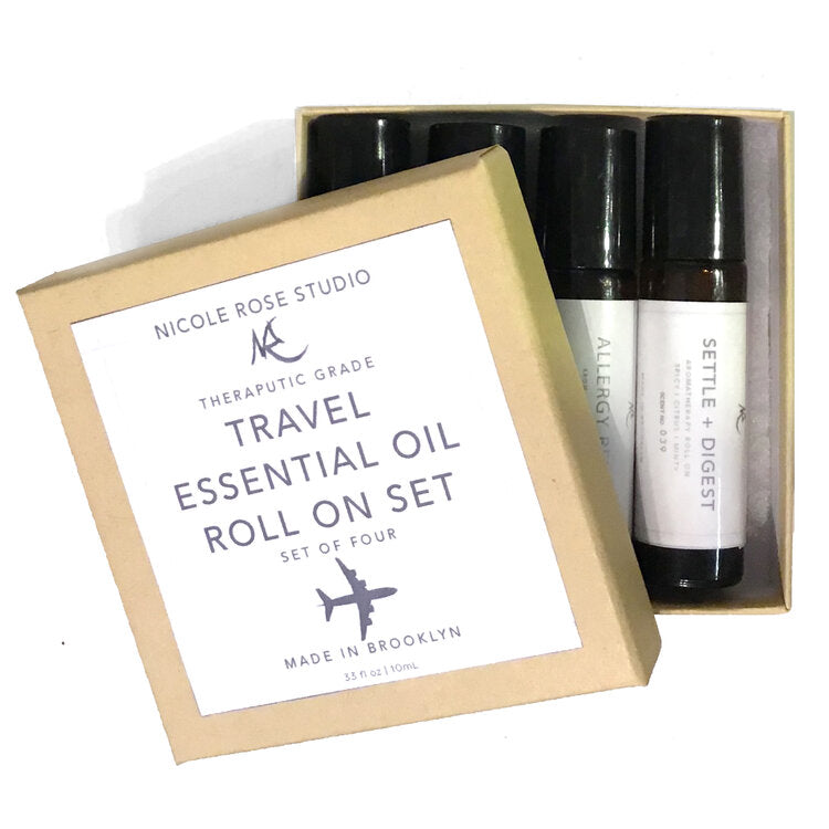 Travel Essential Roll On Set Lavender Sleep Aid