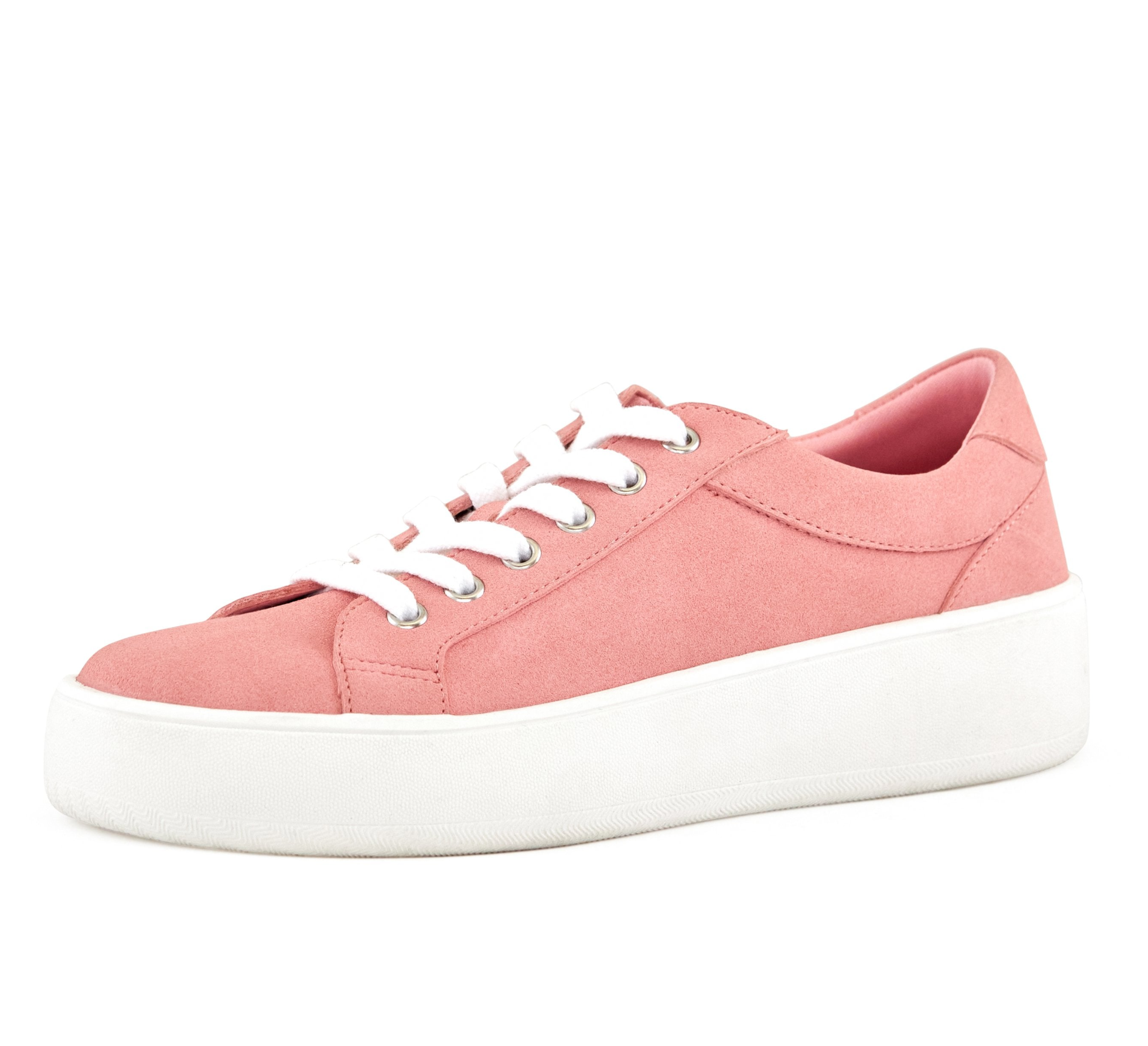 Platform Sneaker With Cushioned Insole