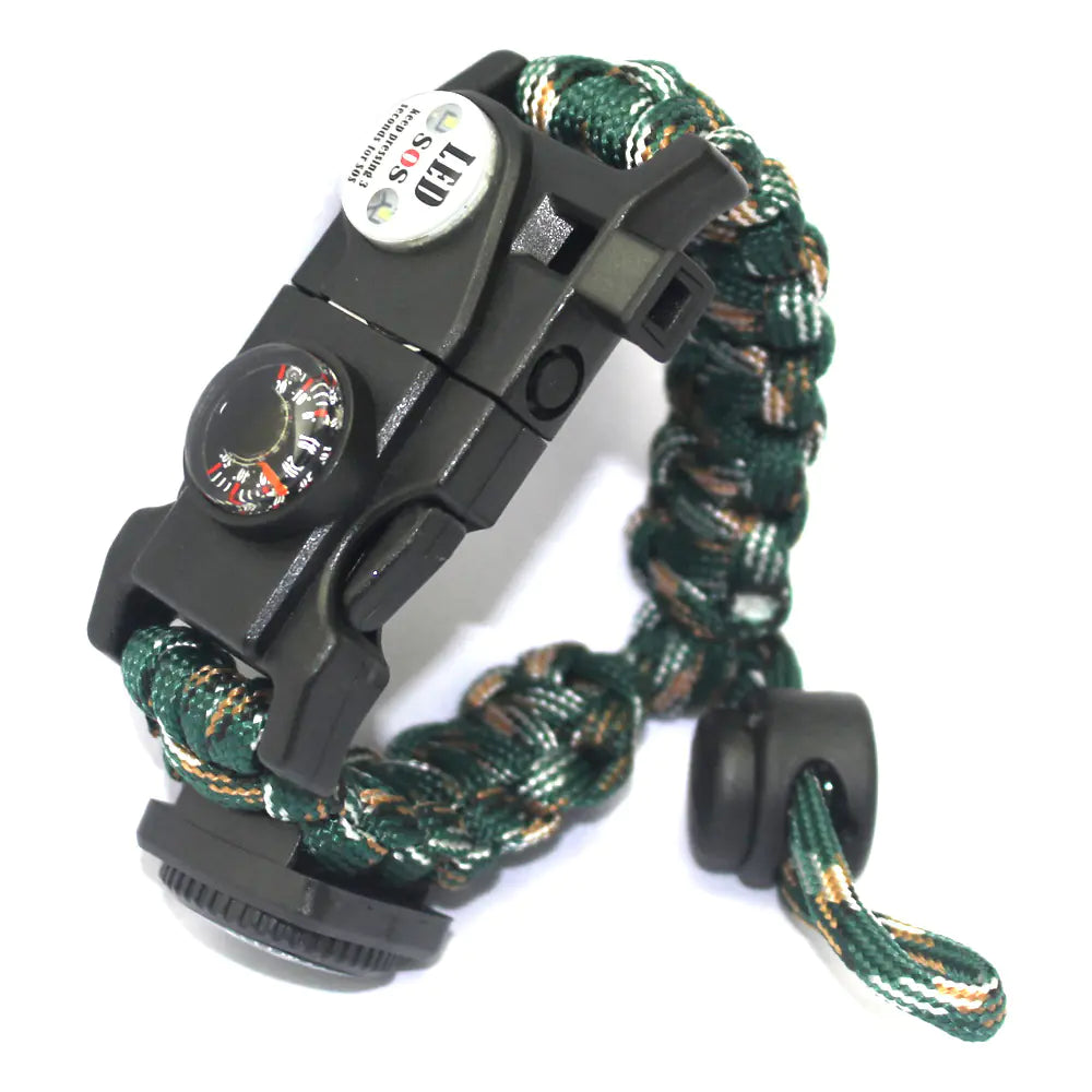 Paracord Survival Wearable With Built In Firestarter