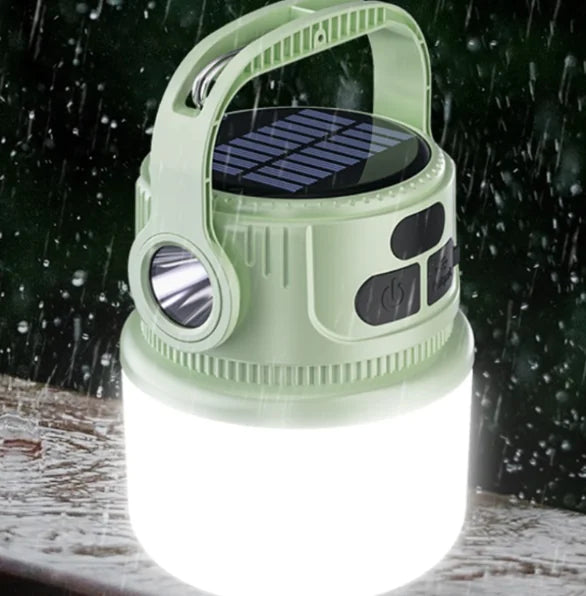 Solar Camping Lantern With LED Display Long Lasting Brightness