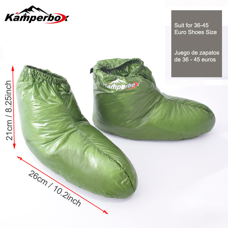 Camping Down Slippers Ultralight 120g - One Size