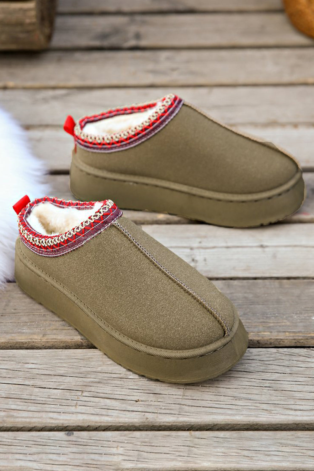 Cozy Snow Boots Plush Lined For Warm Winter Comfort