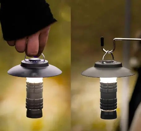 Compact Camping Lantern ABS PC Silicone Long Lasting