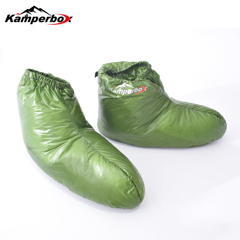 Camping Down Slippers Ultralight 120g - One Size