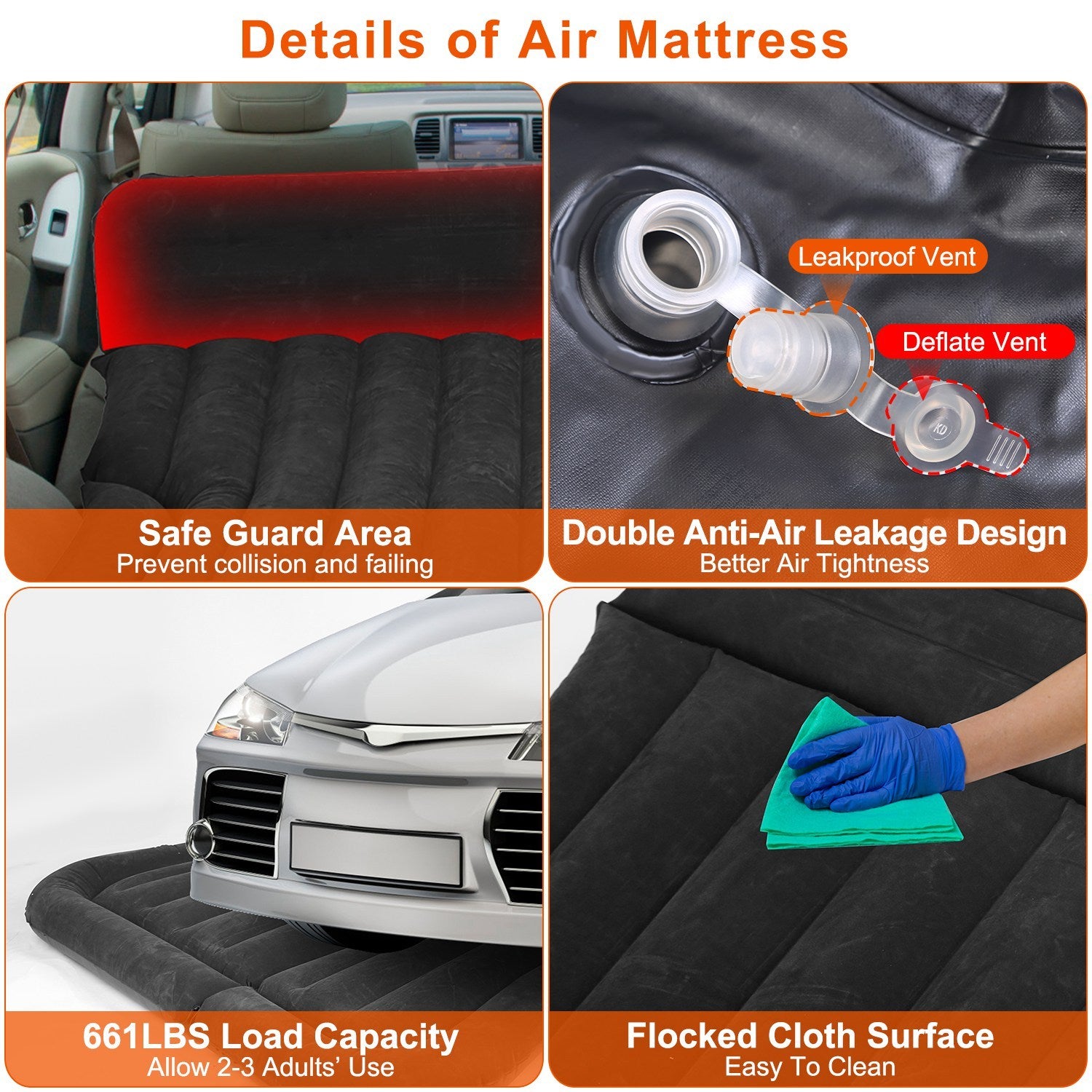 SUV Air Mattress With Pump