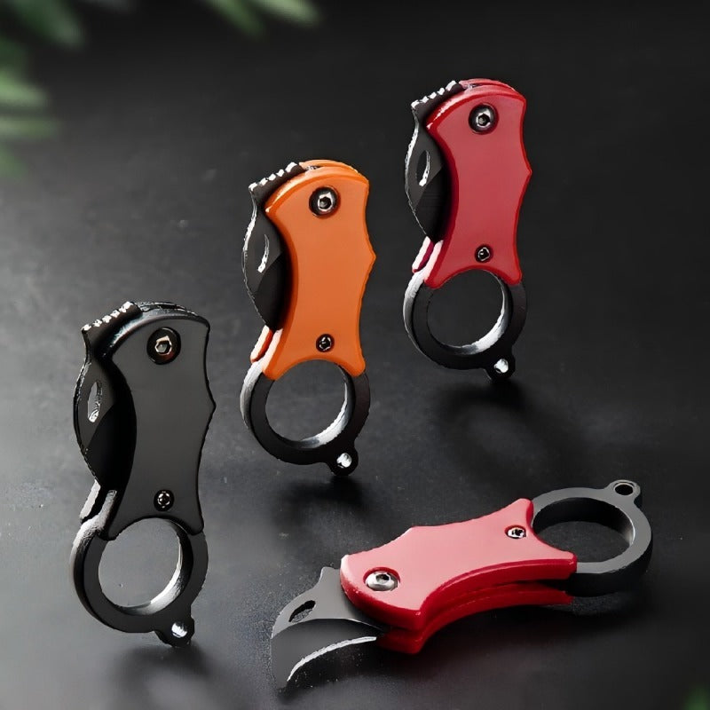 Mini Folding Knife Keychain Durable For Everyday Use