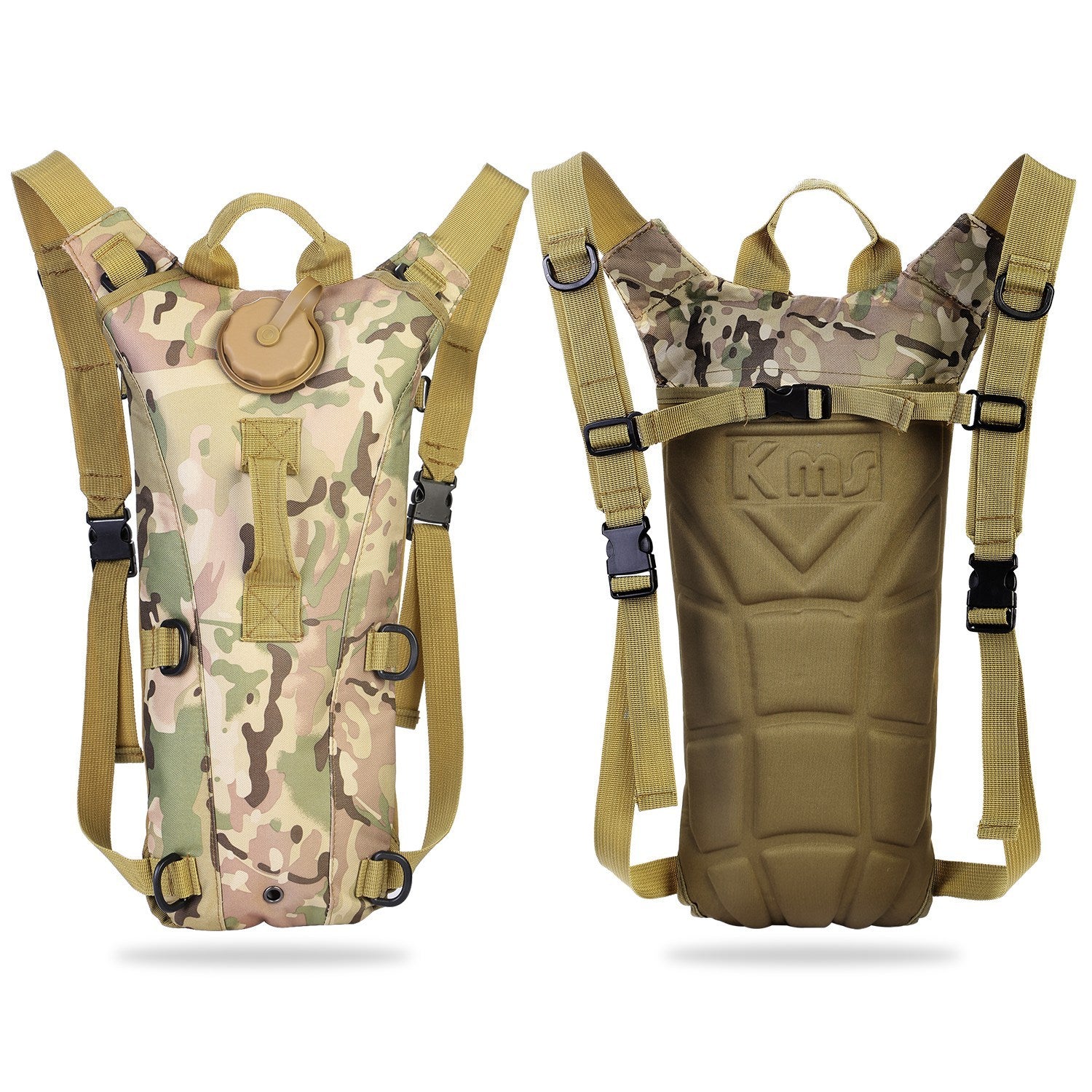 Hydration Pack 3L Bladder Straps Hydrates On The Go