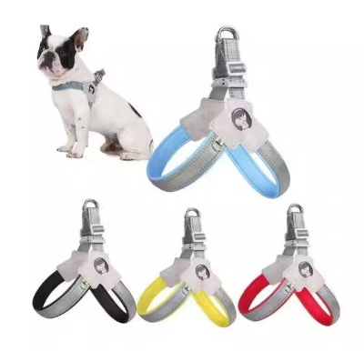 Reflective Dog Harness With Leash