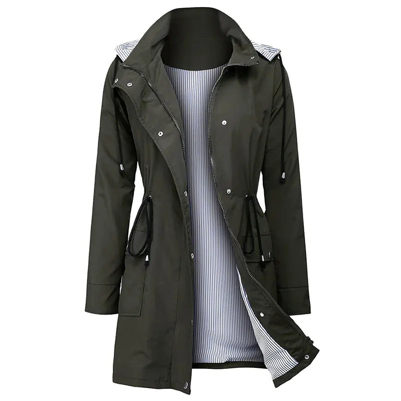 Womens Hiking Windbreaker With Hood