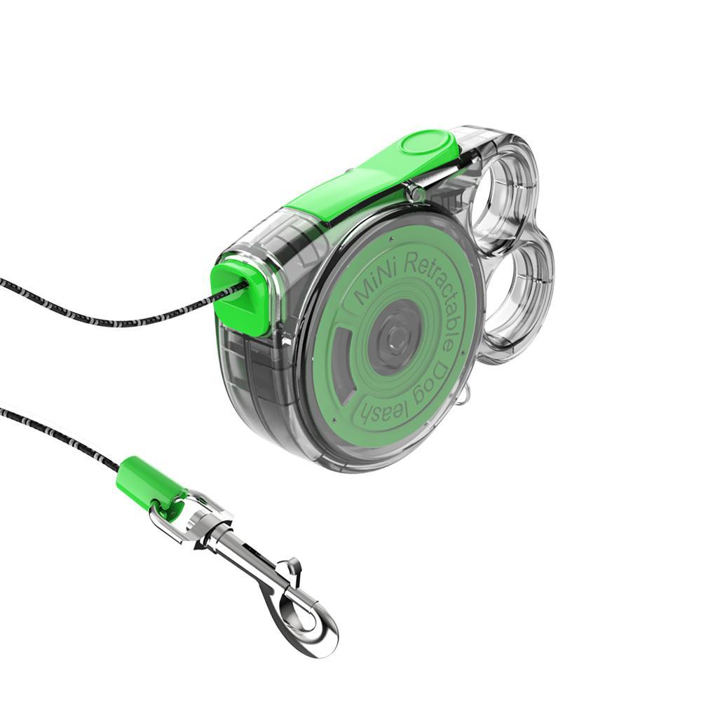 Rainbow Mini Retractable Leash Hand Brake