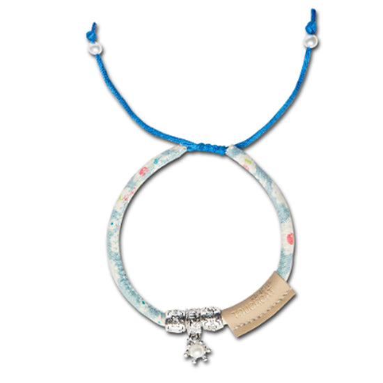 Cable Necklace Cat Collar With Jeweled Charm