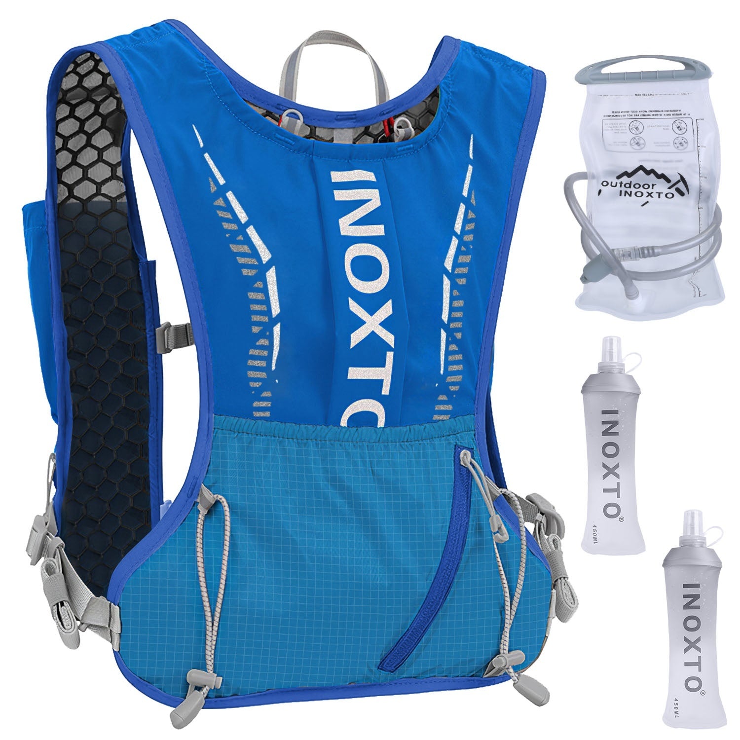 Hydration Vest Backpack 50oz Bladder Trail Ready