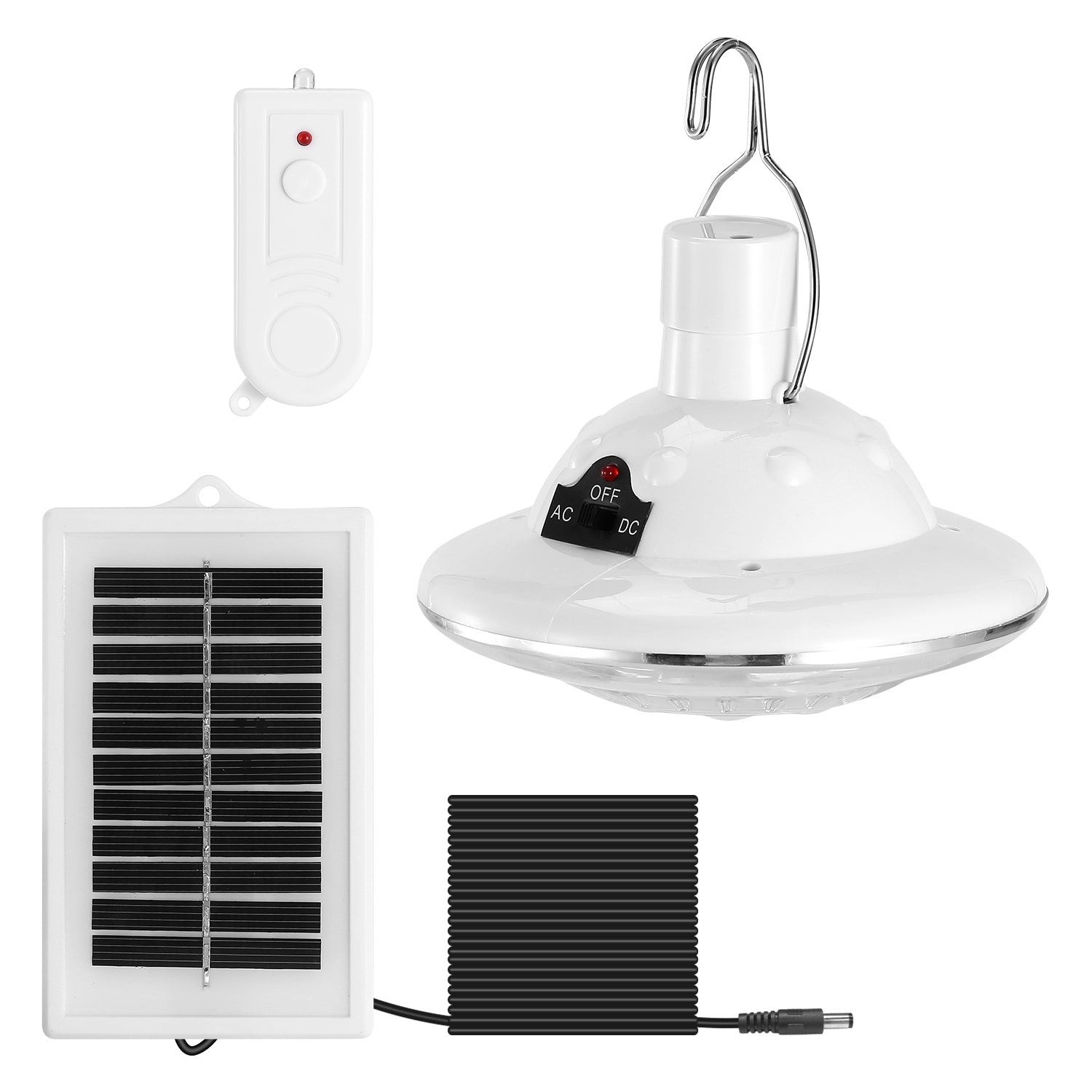 Solar Camping Lantern Remote 3 Modes All Weather