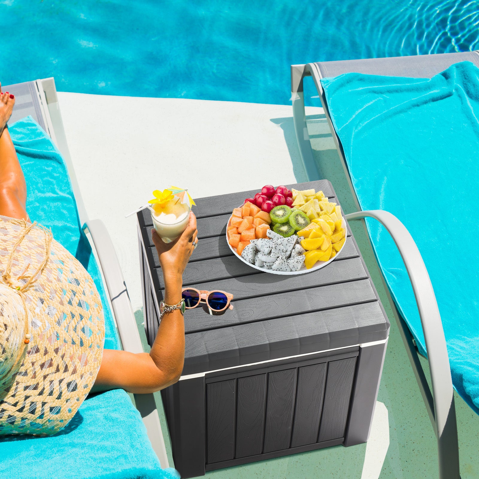 10 Gallon Double Insulated Cooler Table