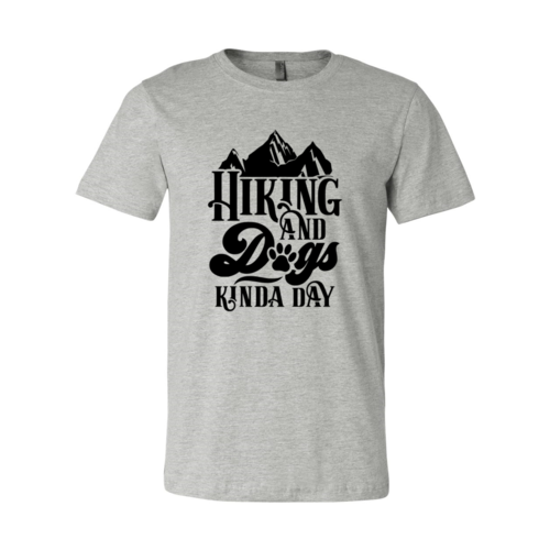 Shirt Ring Spun Cotton Hiking Dogs Day