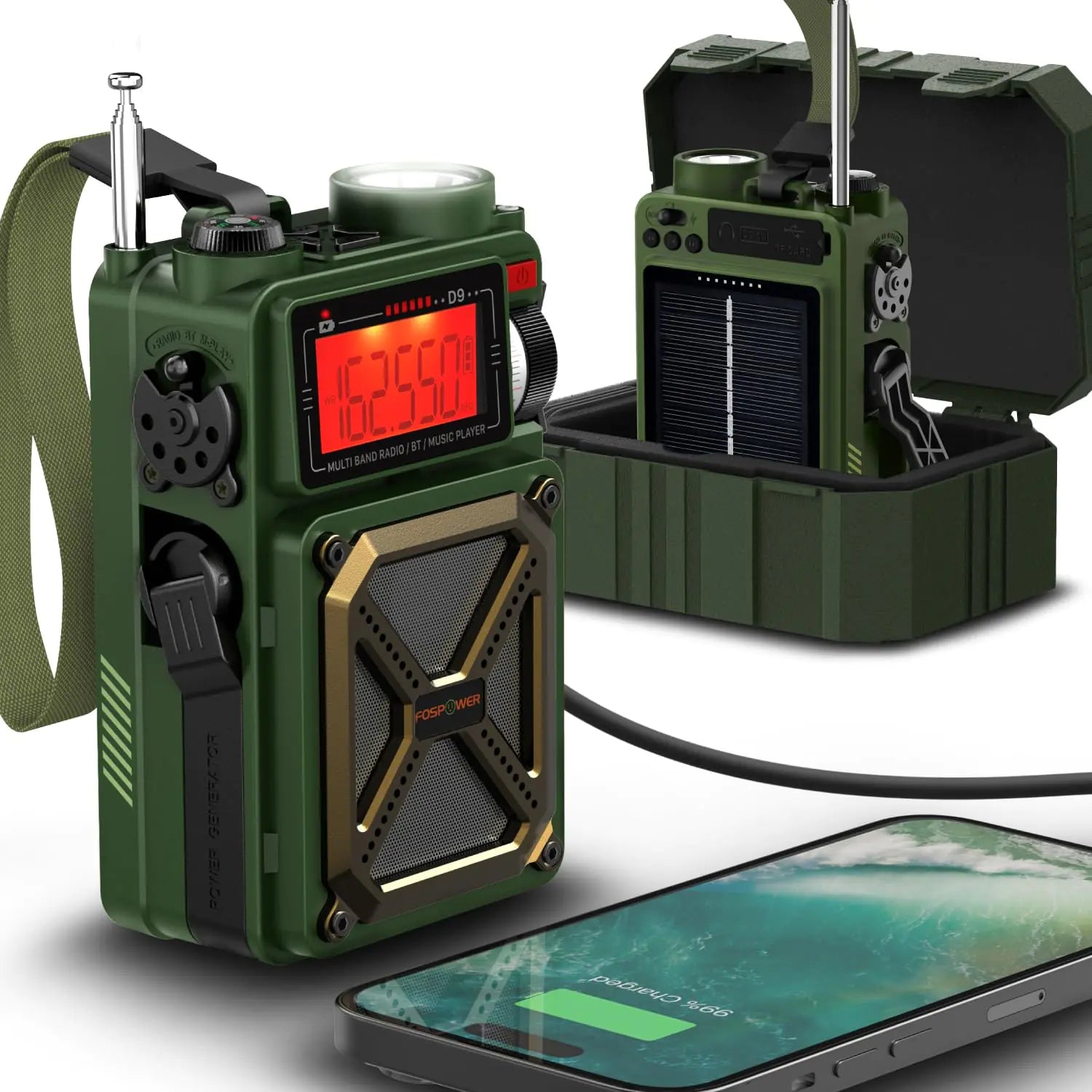 Weather Radio 14800mWh PowerBank