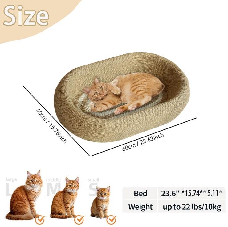 Sisal Cat Scratching Bed