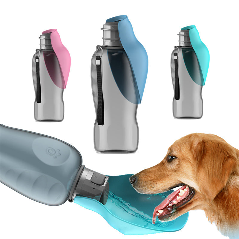 Dog Water Bottle 800ml Leak Proof