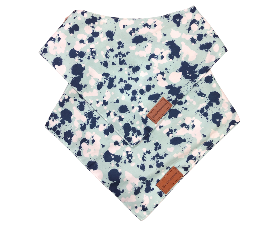Adjustable Dog Bandana With Curved Ends 30 To 100 Lbs