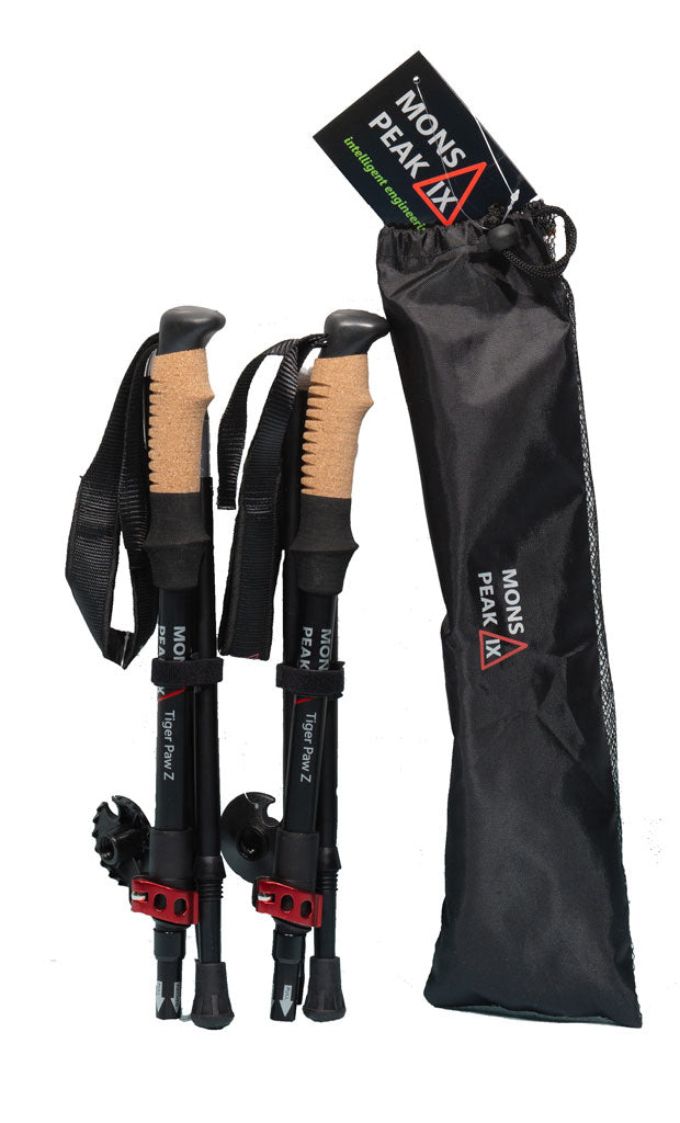 Trekking Poles Interlock 7075 Aluminum