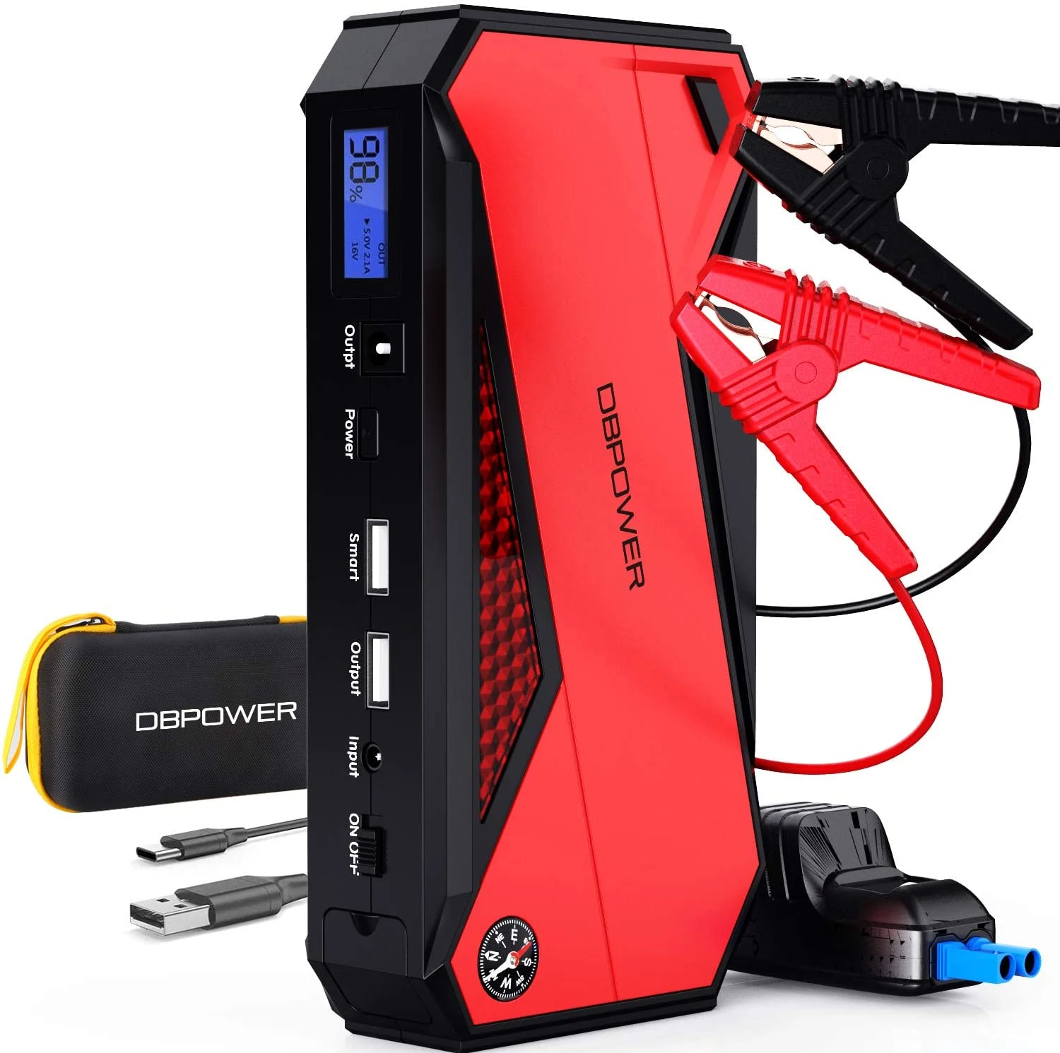Jump Starter 800A Peak 18000mAh Quick Start