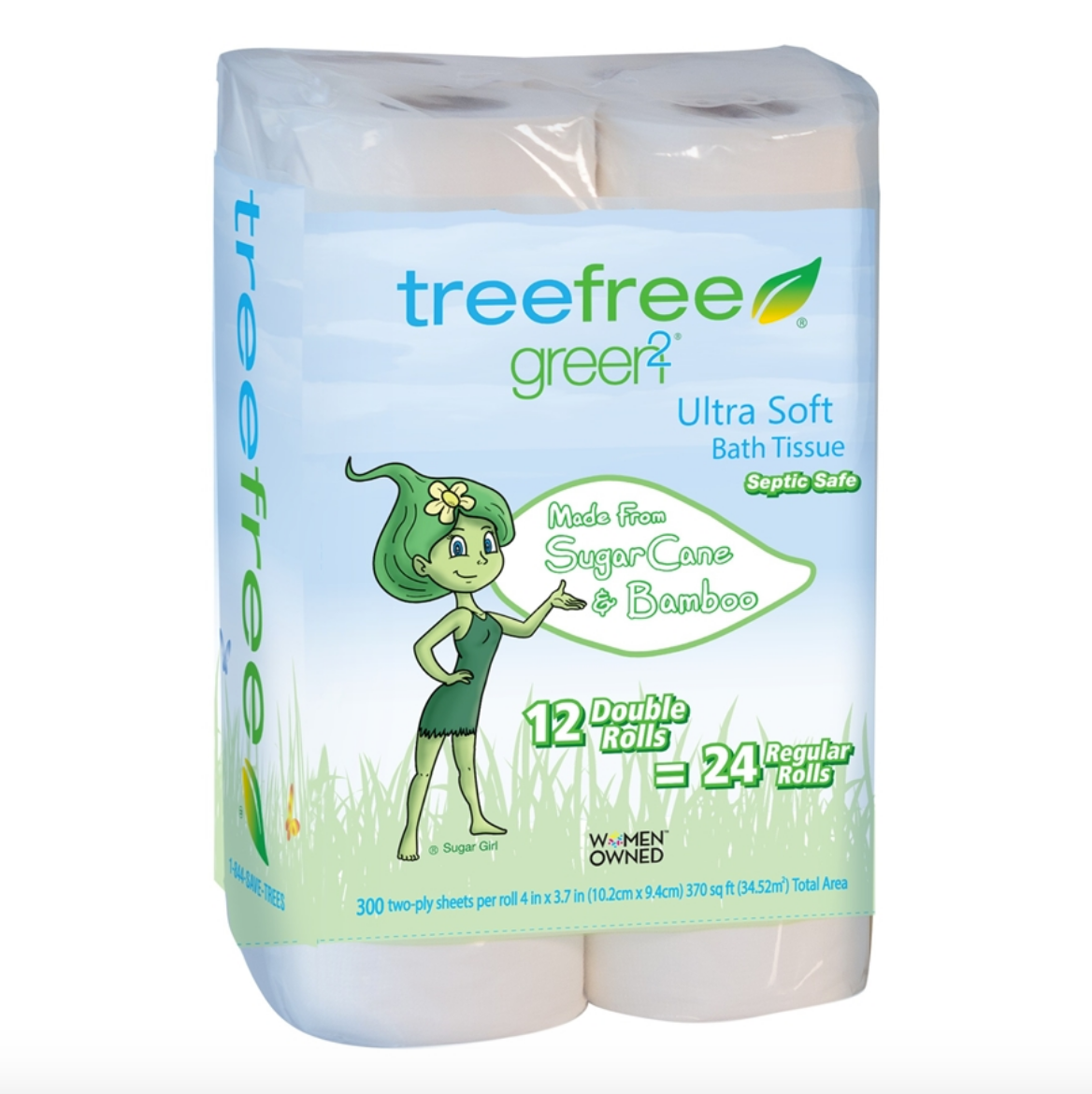 Tree Free Bamboo Toilet Paper Eco