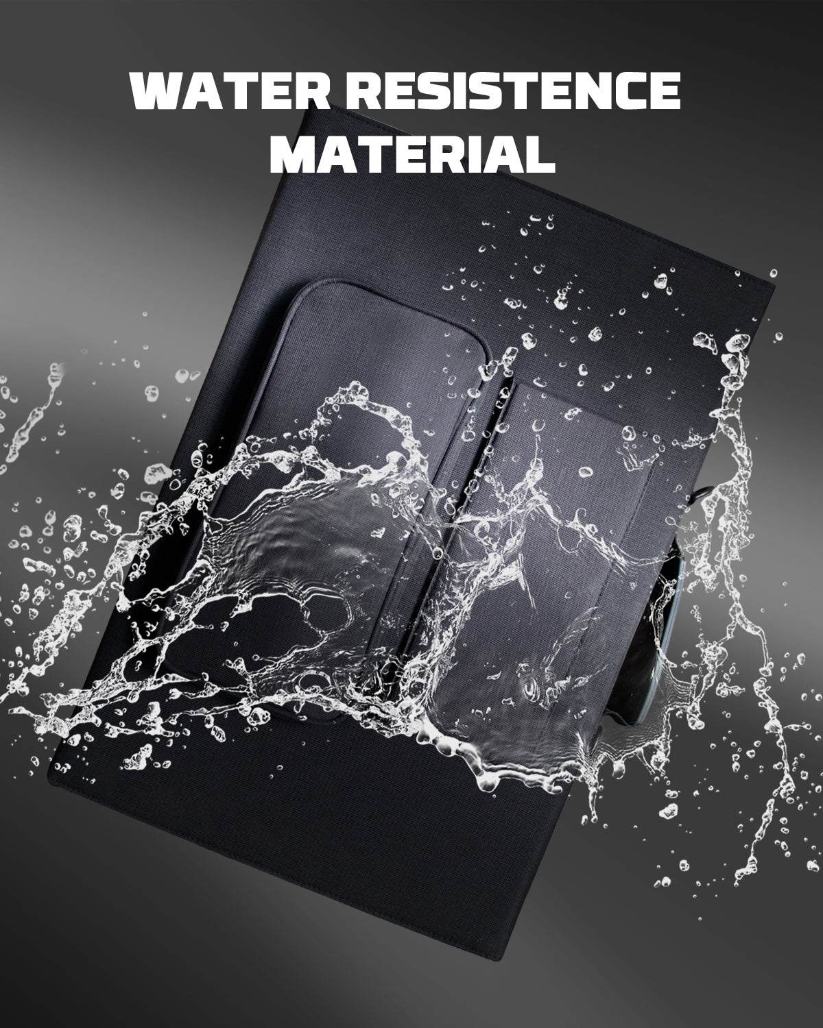 Foldable Solar Panel PD18W Fast Charge 2 Pack