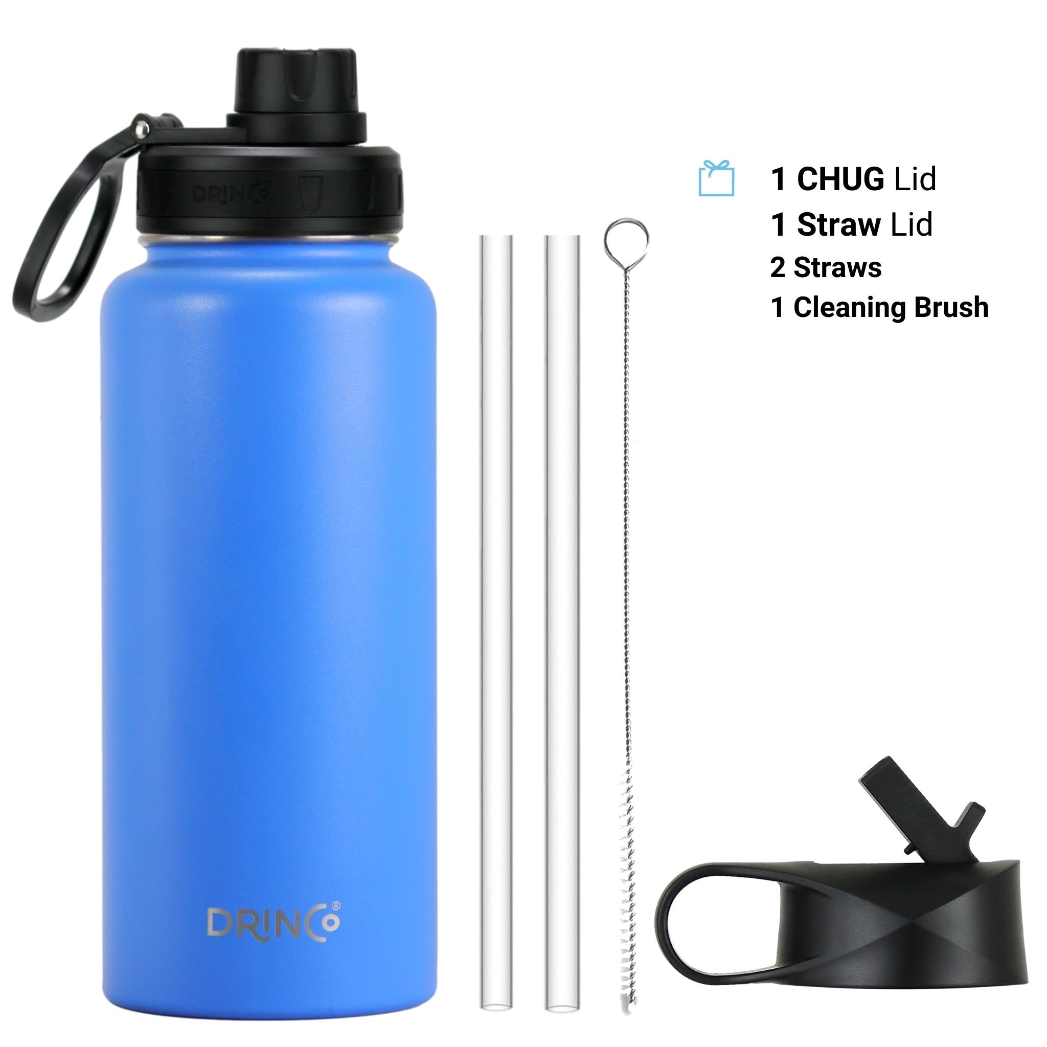 Vacuum Insulated Water Bottle 32oz USA Flag