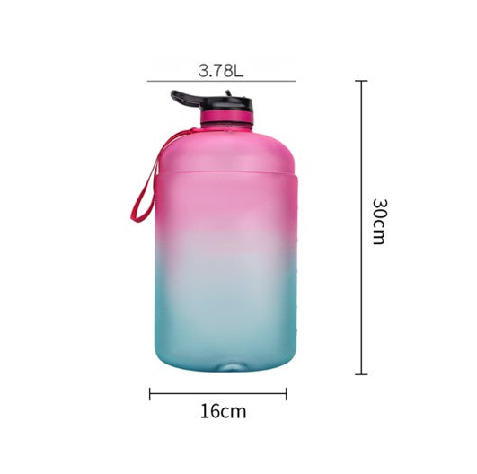 Leakproof BPA Free Fitness Bottle 128oz Daily Hydration