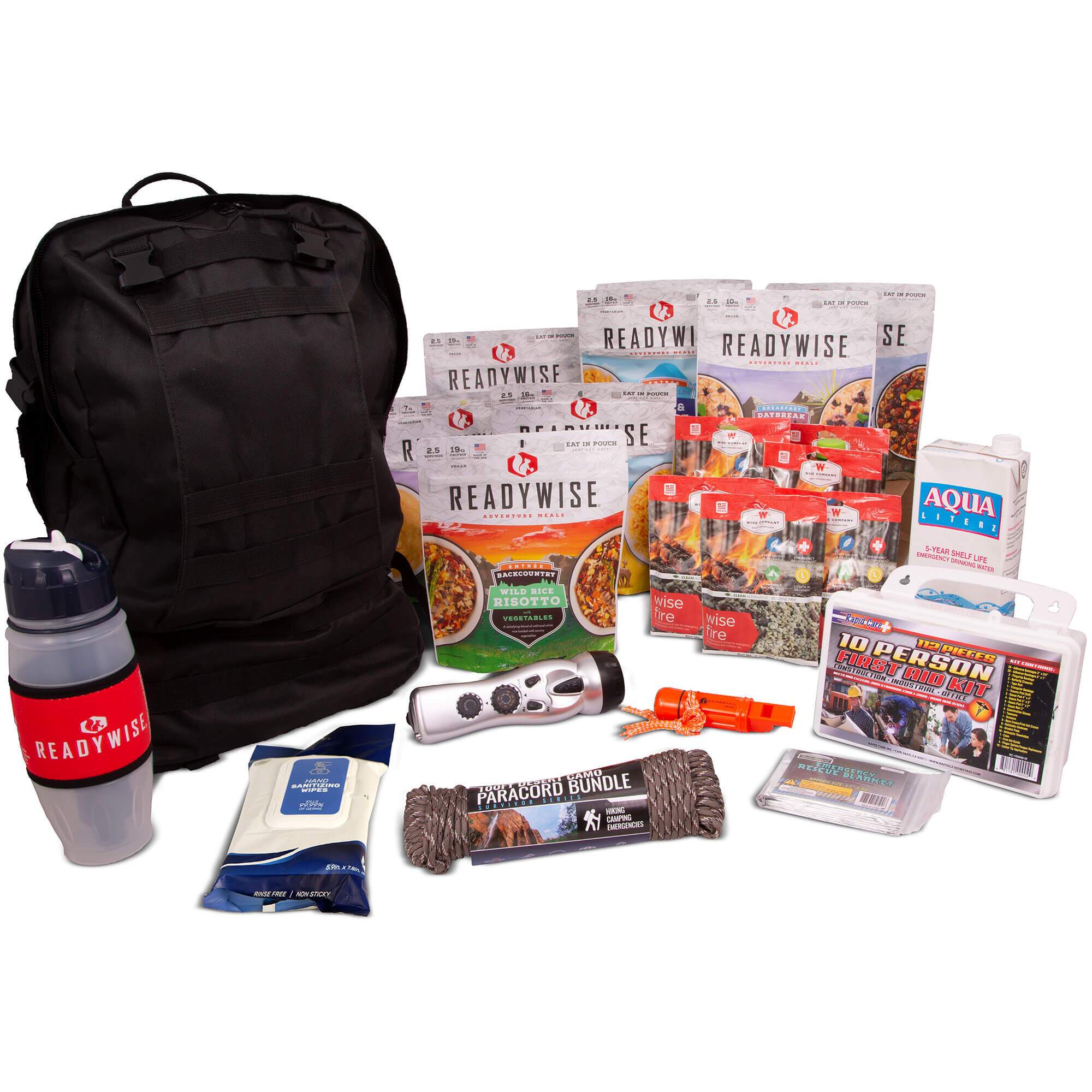 Survival Backpack 134 Kit 20 Servings