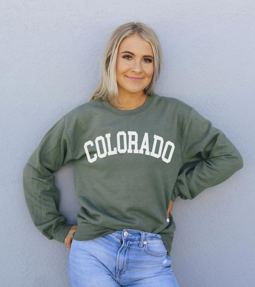 Colorado Sweatshirt Air Jet Spun Yarn For Soft Comfort