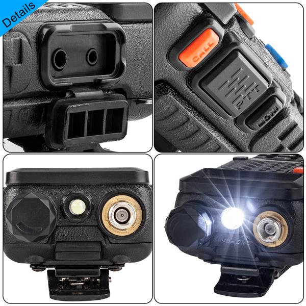 Three Band Walkie Talkie With 1.5 Inch LCD