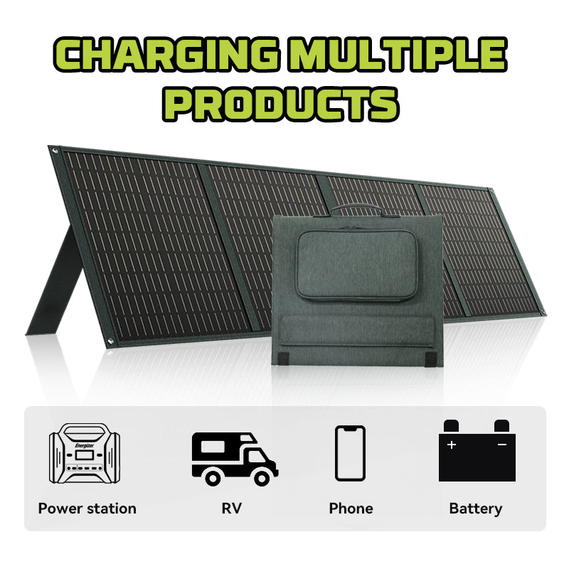 Foldable Solar Panel Adjustable Brackets